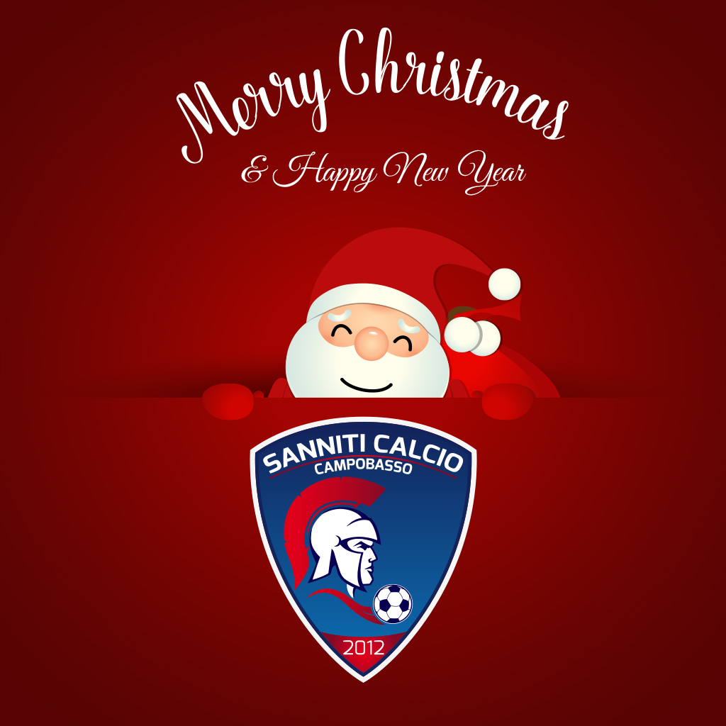 Buon Natale Calcio.Auguri Di Buon Natale E Felice Anno Nuovo Asd Sanniti Calcio Campobasso
